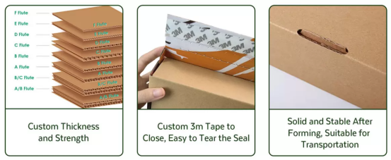 Фабрика картонных коробок для крышек и оснований