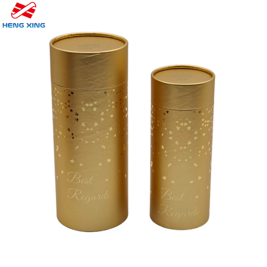 подарочная коробка из картонного тубуса