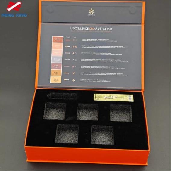 Раскладывающаяся магнитная коробка