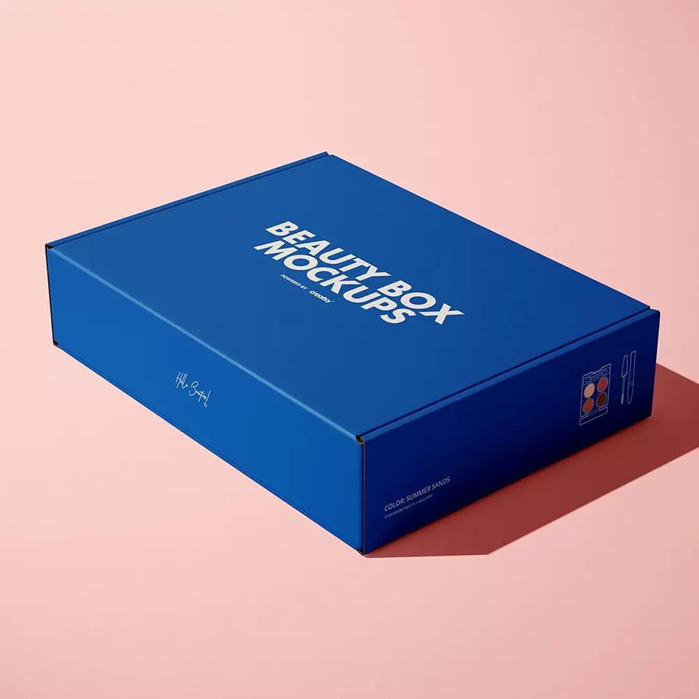 Индивидуально напечатанные упаковочные коробки для доставки