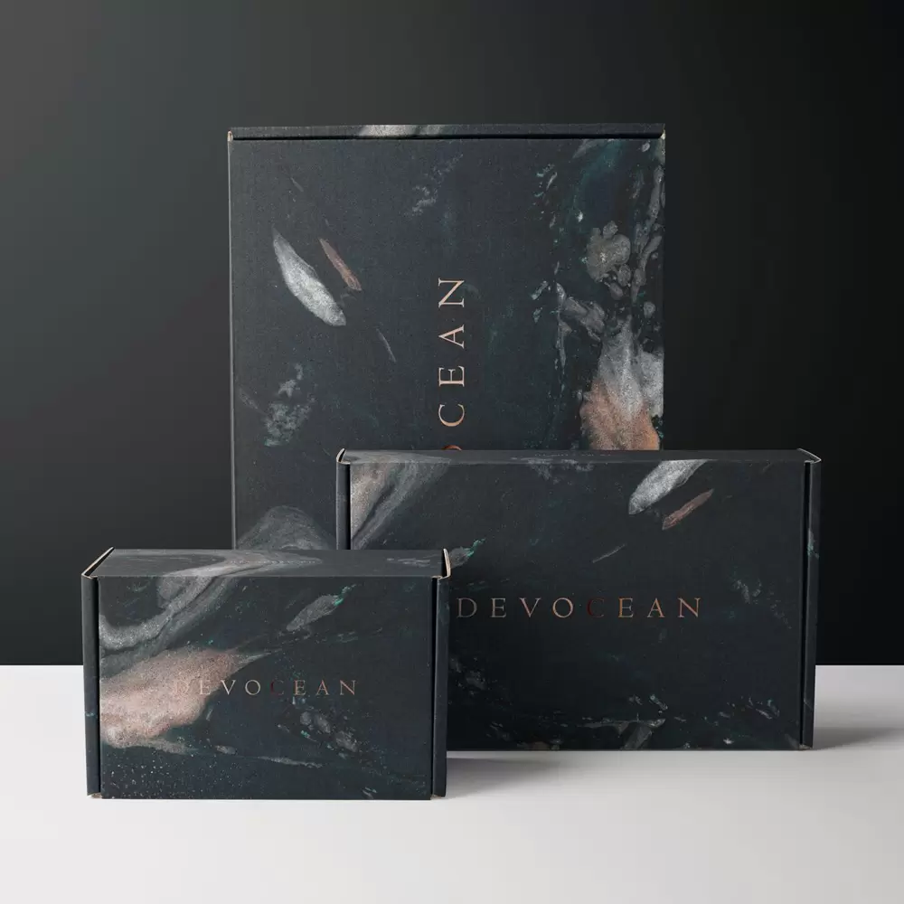 Персонализированные гофрированные транспортные коробки