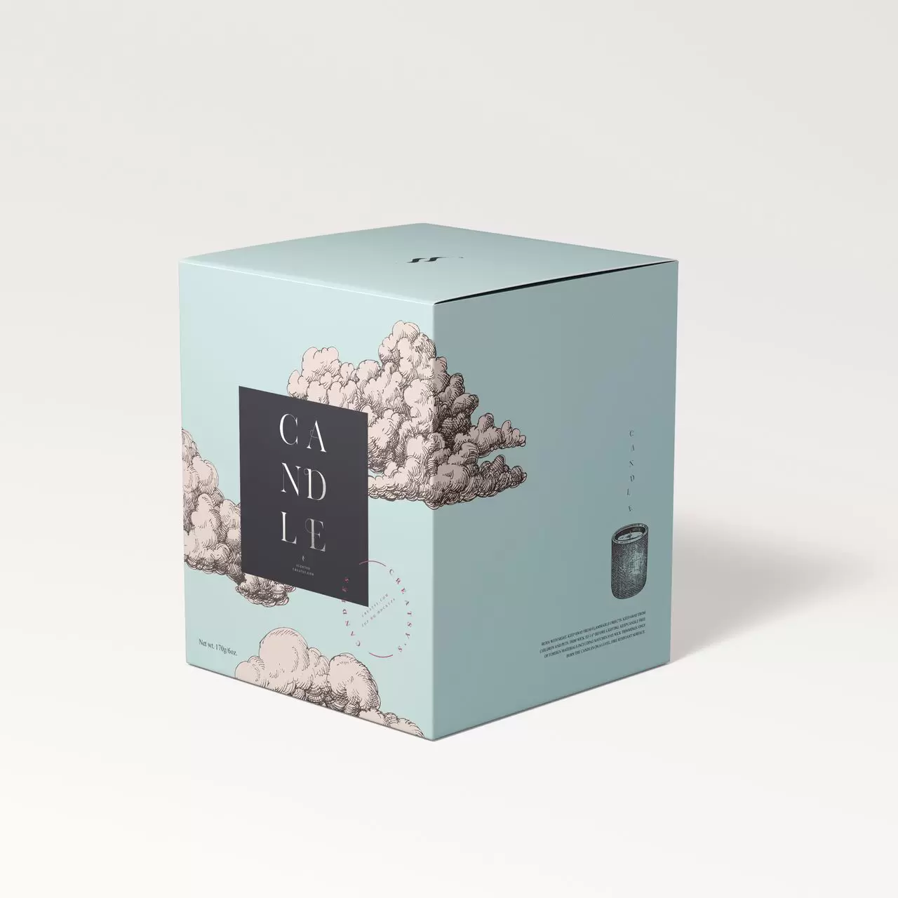 Печатные коробки для свечей