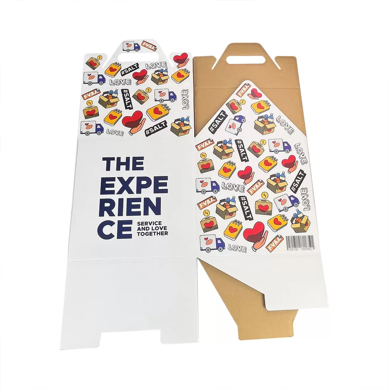 Печатная упаковочная коробка