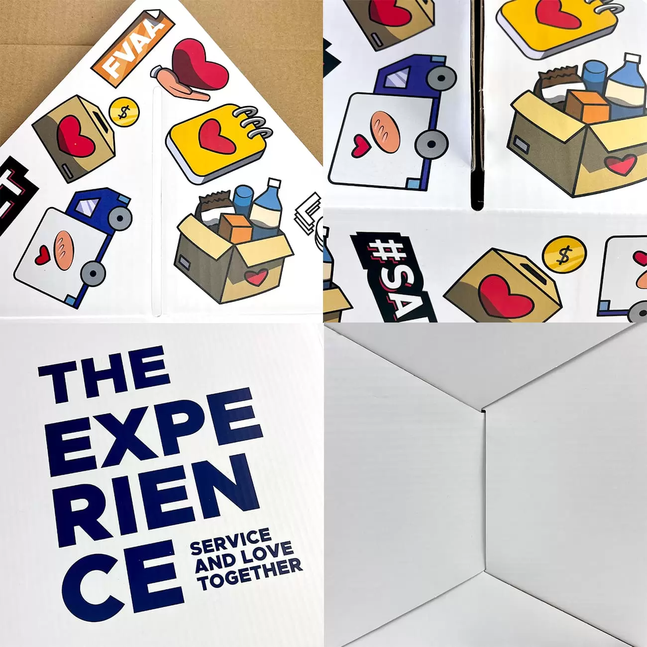  Гофрированные упаковочные коробки 