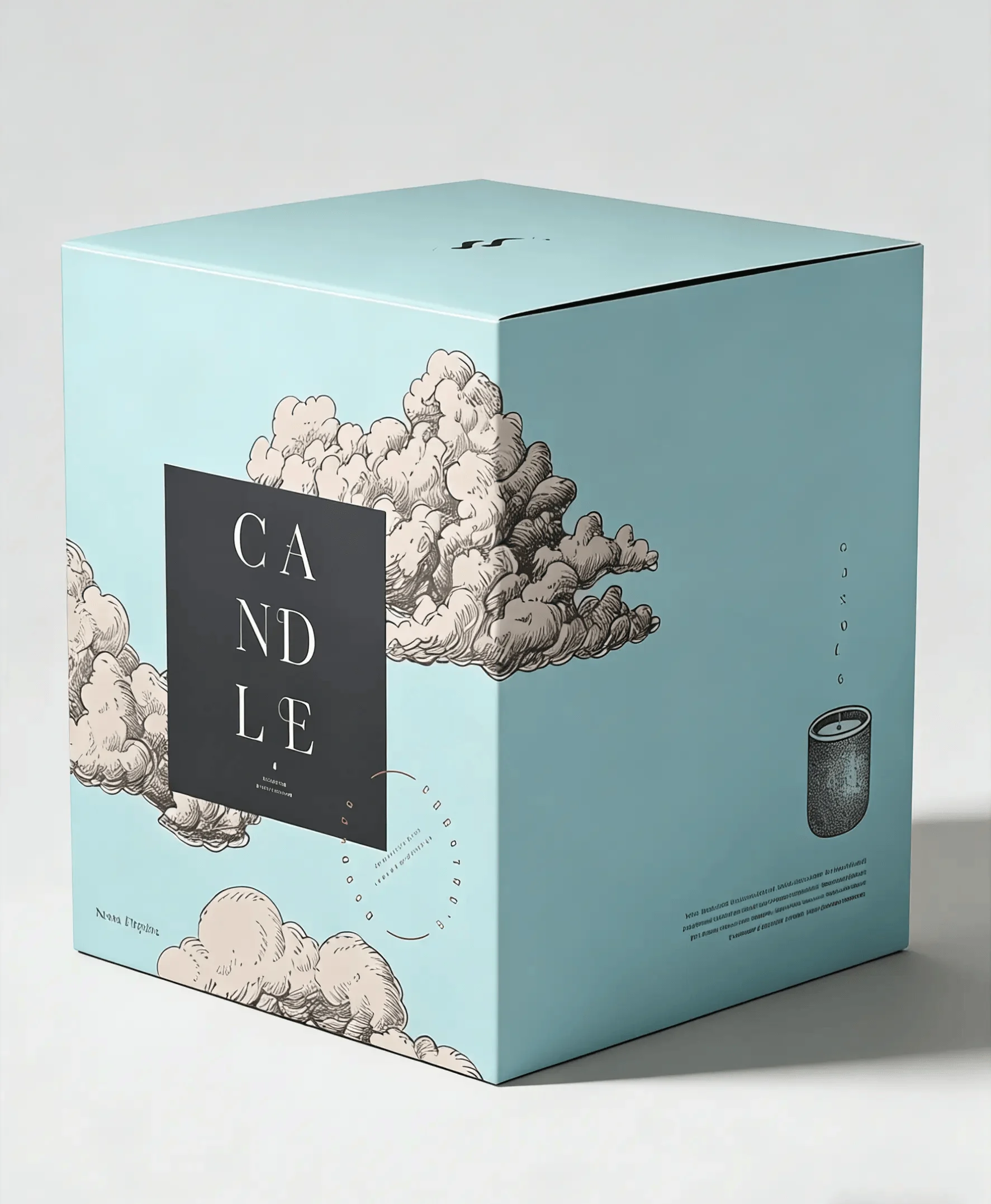 Коробка для торцевой части саржи